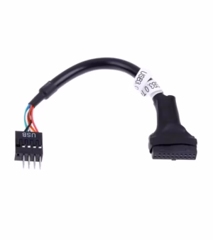Cable adaptador de cabezal de placa madre, 9 Pines Macho a USB 3.0 20 Pines Hembra