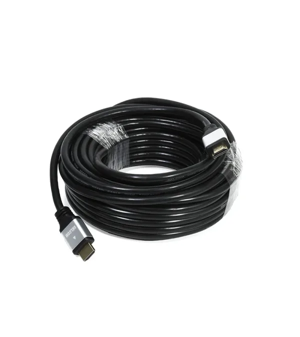 Cable HDMI de 15 Metros con Cabeza de Aluminio v2.0 4K UltraHD 2160p Delcom DCHD043