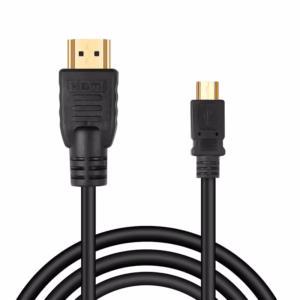 Cable Micro HDMI a HDMI de 1.8mt Trautech PE-HD0208__01 Cable Micro HDMI de 180CM Full HD 1080p 1920x1280 Pixeles Trautech PE-HD0208