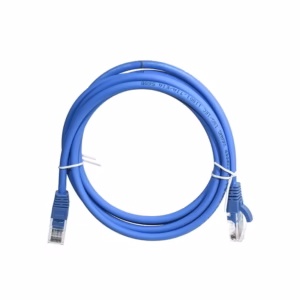 Cable Patch Cord Cat6 de 1 Metro con chaqueta LSZH LT USA LTT-PC6-1, Latiguillo de RED Cat6 color Azul de 1MT - LT USA, Cable de Red Gigabit de 1 metros