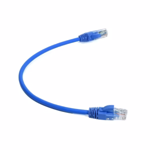 Cable Patch Cord Cat6 de 30cm con chaqueta LSZH LT USA LTT-PC6-0.30, Latiguillo de RED Cat6 color Azul de 30 Centímetros LT USA, Cable de Red Gigabit de 30CM