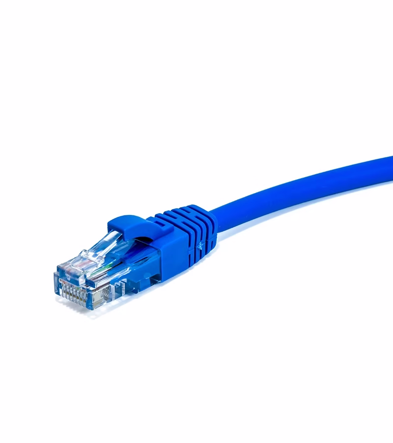 Cable Patch Cord Cat de  Metro con chaqueta LSZH LT USA LT PC  Latiguillo de RED Cat color Azul de MT   LT USA Cable de Red Gigabit de  metros