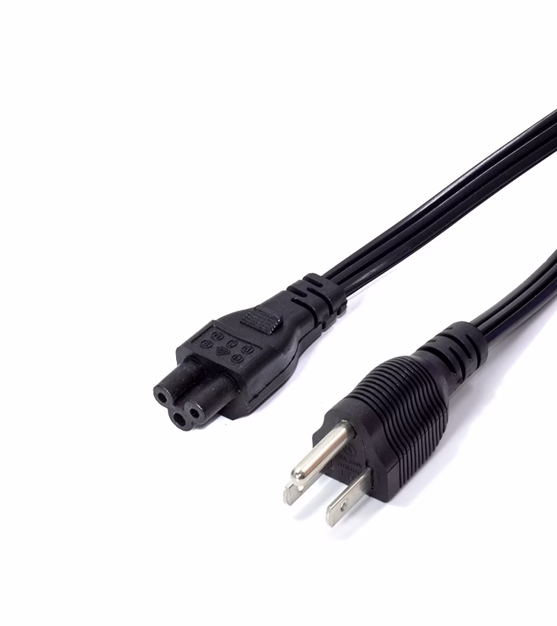 Cable de Poder NEMA   a IEC C de MT Plano Cable de Poder para Adaptador de Laptop Trautech PE AC