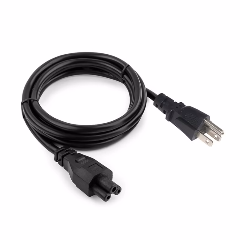 Cable de Poder Trébol C m Trautech PE AC Alimentación Segura y Confiable para tus Dispositivos