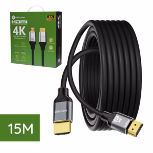 Cable HDMI de 15m 4K Ultra HD Delcom DCHD044 Distribuído en HD Multiemdia PERU SAC