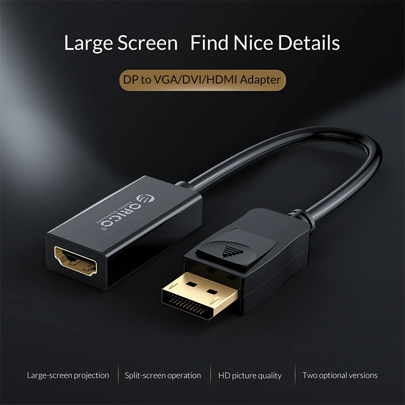 Adaptador DisplayPort a HDMI Full HD 1080p - Orico XD-DFH