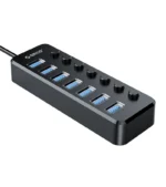 HUB USB 3.0 de 7 Puertos Orico TSU3-7A, Concentrador USB 3.0 de 7P