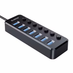 HUB USB 3.0 de 7 Puertos Orico TSU3-7A, Concentrador USB 3.0 de 7P