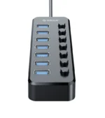 HUB USB 3.0 de 7 Puertos Orico TSU3-7A, Concentrador USB 3.0 de 7P