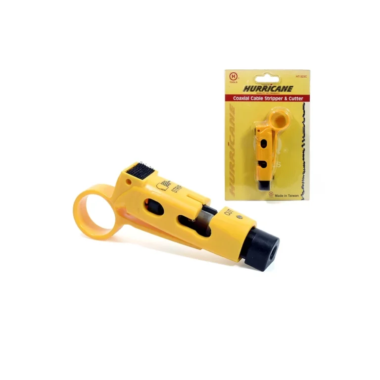 Pelador Rotativo para Cable RG6/RG59 Hurricane HT-323C Herramienta Pelador de Cable Coaxial RG-6 / RG-59 HT-323C