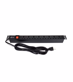 Power Rack de 3MT y 8 Tomas Universales LT USA - LT-PDU-8TA: Tu Solución de Energía Confiable