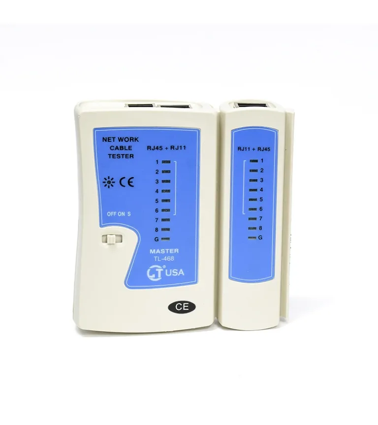 Probador de Cable de RED LT USA LT-468, Lantester LT USA LT-468 para Rj45 Cat5e Cat6 Cat6A (UTP, STP, SFTP), Testeador de Cable de RED