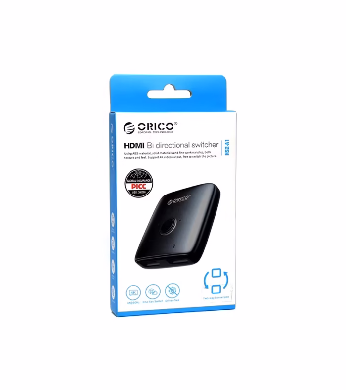 Splitter HDMI K Bi Direccional Orico HS A   Switch HDMI