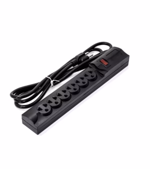 Regleta Eléctrica de 3 Metros de 16AWG Opalux 14-515-3.0M, Supresor de Pico 3MT de 6 Tomas Americanas