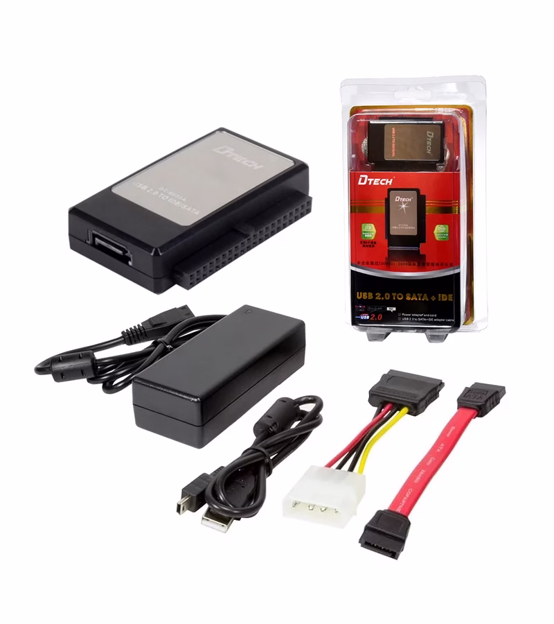 Adaptador USB a SATA  IDE Dtech GP DTA