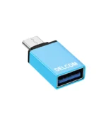 Adaptador USB 3.0 Hembra a USB Tipo C Macho - OTG Conversor Delcom DTCA-002