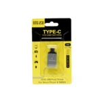 Adaptador OTG Tipo C Delcom DTCA-002 | Conecta USB a tu Celular o Tablet | Transfiere Archivos Fácilmente, Hd Multimedia PERU SAC
