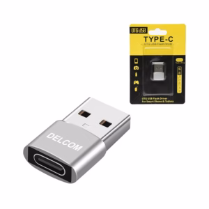 Adaptador USB C Hembra a USB  Macho Delcom DTCA