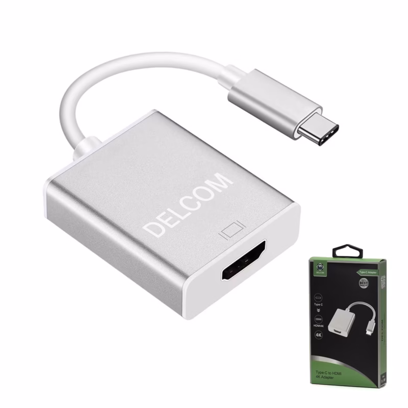Adaptador USB C a HDMI K Delcom DATCV