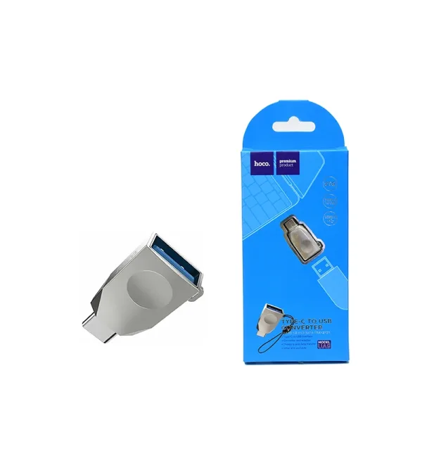 Adaptador OTG Usb tipo C a USB Hembra 3.0 HOCO UA9 OTG tipo C USB Convertidor