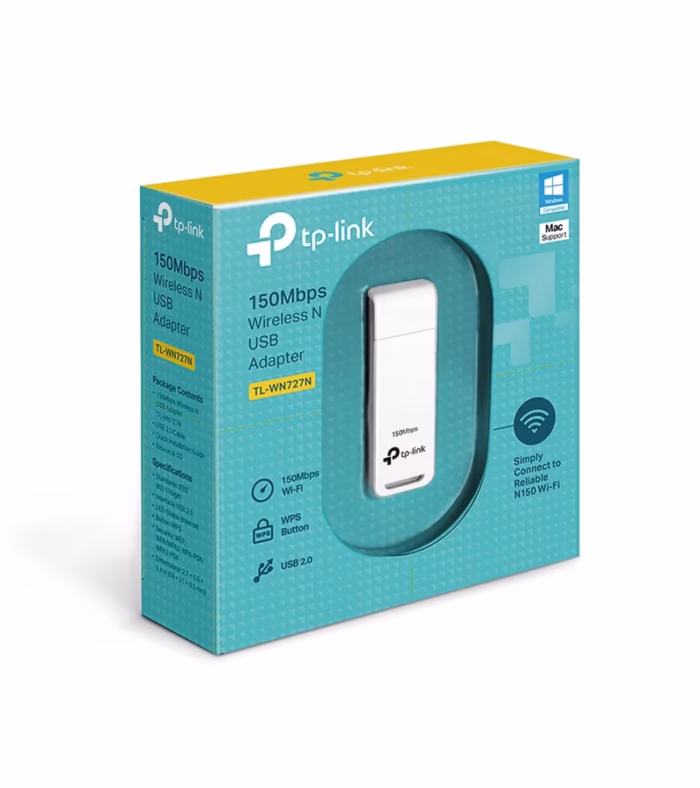 Adaptador USB Inalámbrico de Mbps TL WNN en la marca TP Link