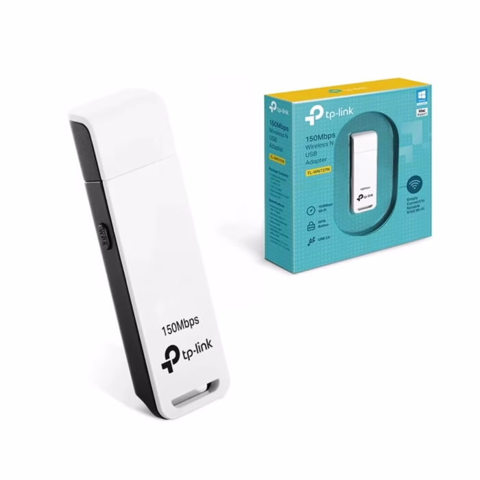 Adaptador USB WiFi TL WN727N TP Link de 150Mbps____ HD Multimedia PERU SAC Adaptador USB WiFi TL WNN TP Link de Mbps Adaptador USB Inalámbrico de Mbps TL WNN en la marca TP Link