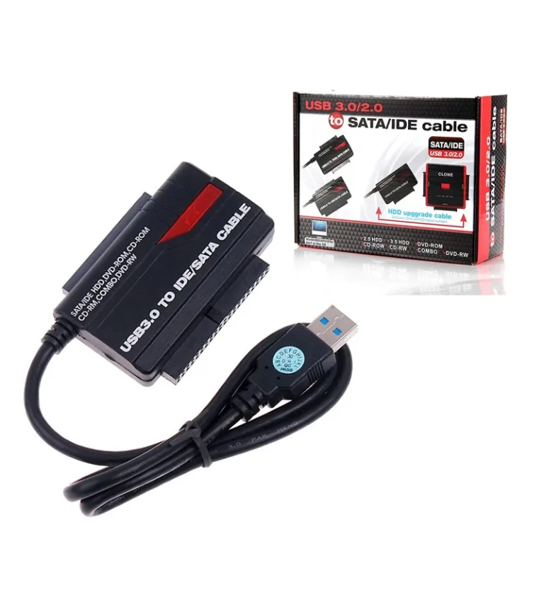 Cable Adaptador USB 3.0 a SATA / IDE High Full Max 981U3