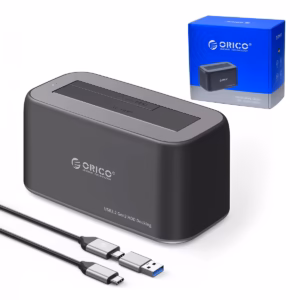Base para Discos Duros y SSD Orico 6819C3-V1-BK Base para Discos HDD y SSD Orico C V BK | Docking Station USB para y