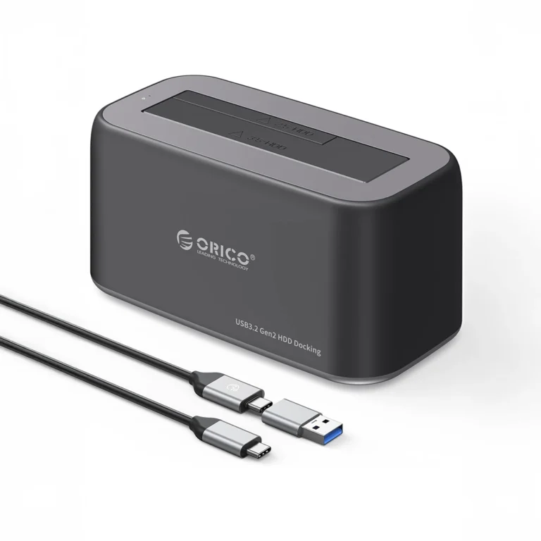 Base para Discos Duros y SSD Orico 6819C3-V1-BK: Tu Solución de Almacenamiento Externo Rápida y Sencilla