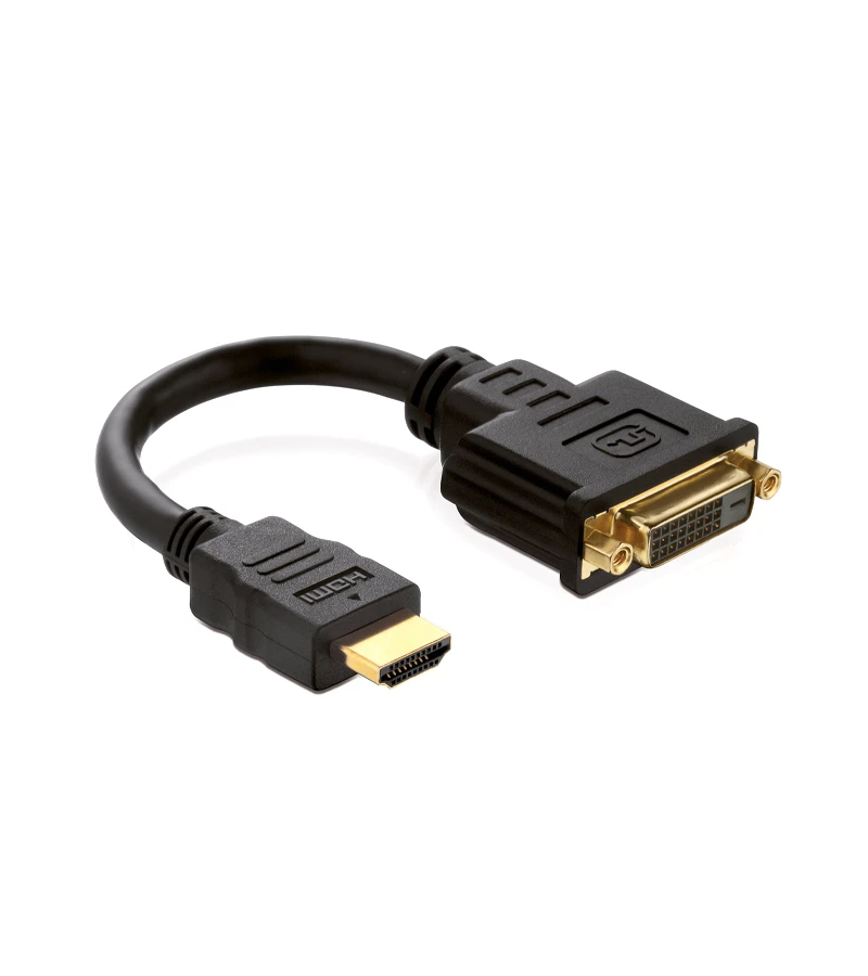 Cable Adaptador HDMI Macho a DVI-D Hembra Delcom DADV004