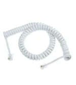 Cable para Auricular de Teléfono de 15FT  TE-15FT-WH