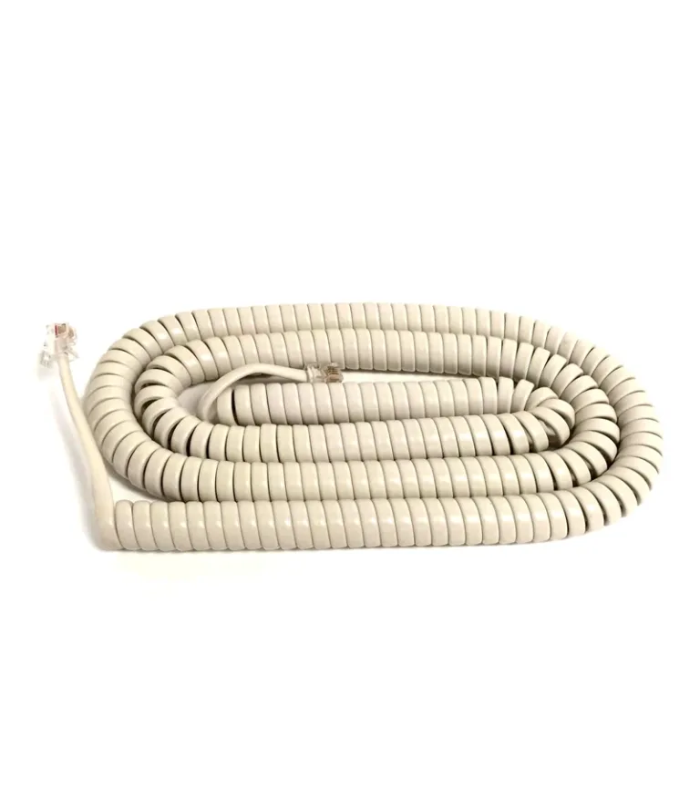 Cable para Auricular de Teléfono de 25FT  TE-25FT-BG