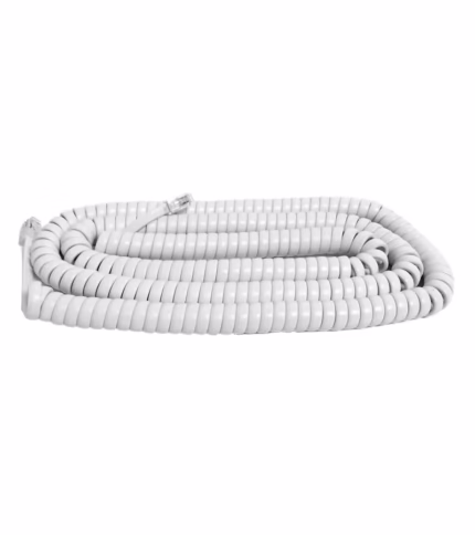 Cable para Auricular de Teléfono de 25FT  TE-25FT-WH