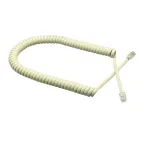 Cable para Auricular de Teléfono de 8FT (crema, Beige)  TE-8FT-BG