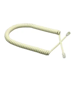 Cable para Auricular de Teléfono de 8FT (crema, Beige)  TE-8FT-BG