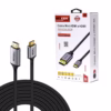 Cable Mini HDMI de MT Khz Netcom PE HD Cable Mini HDMI de  Metros con Conectores Dorados y con Soporte de Resolución K Ultra HD hz Netcom PE HD Disfruta de imágenes en alta definición a larga distancia