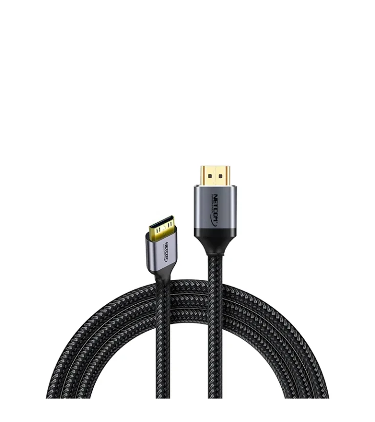 Mini HDMI a HDMI de 5 metros 4K@60hz Netcom PE-HD0845