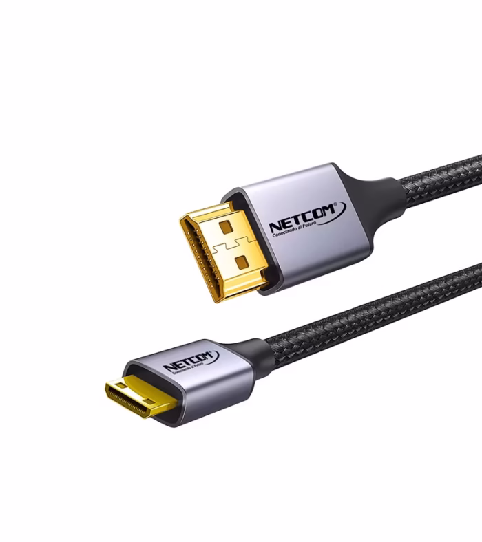 Mini HDMI a HDMI de  metros Khz Netcom PE HD