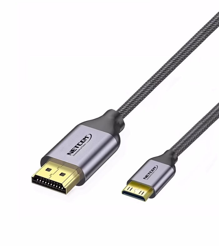 Mini HDMI a HDMI de  metros Khz Netcom PE HD