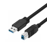 Cable Para Impresora USB 3.0 Tipo B de 1.8 metros - Delcom DCUS090 Cable USB3 con Conector USB 3.0 Tipo B de 1.8M