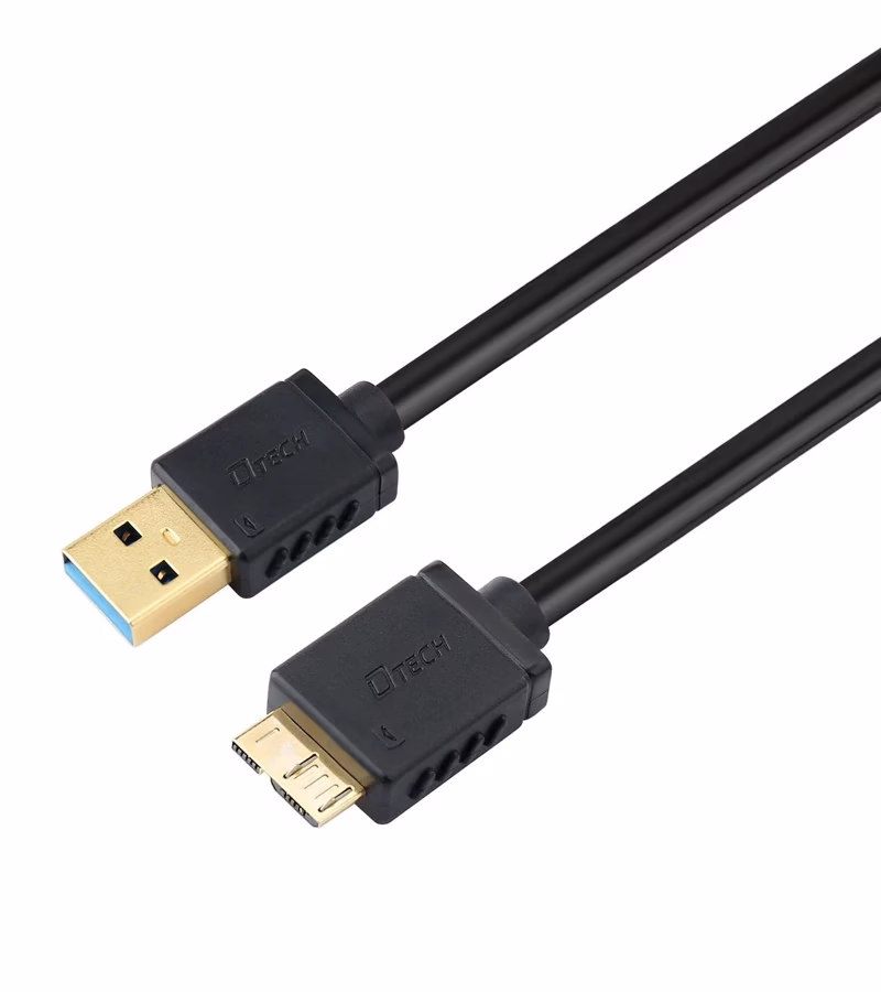 Cable Micro USB B  a USB Tipo A  Gbps de CM Dtech Cable Micro USB  a USB para Disco Duro Externo
