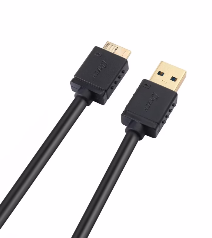 Cable Micro USB B  a USB Tipo A  Gbps de CM Dtech Cable Micro USB  a USB para Disco Duro Externo