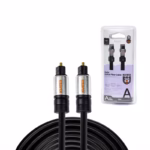Cable de Audio Óptico Digital de 1.8M Kumo STA-ATS02 Cable de Audio Toslink de 1.8M con Conector Gold Plated Kumo STA-ATS02
