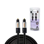 Cable de Audio Óptico Digital de 1.8M Kumo STA-ATS02 Cable de Audio Toslink de 1.8M con Conector Gold Plated Kumo STA-ATS02