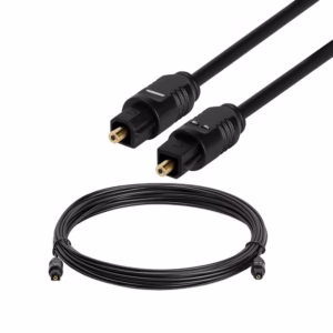 Cable de Audio Óptico de 3 Metros High Full Max ZZ-YKZ-FOPC3M-2 en HD Multimedia PERU SAC