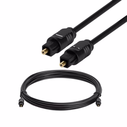 Cable de Audio Óptico de 3 Metros High Full Max ZZ-YKZ-FOPC3M-2 en HD Multimedia PERU SAC