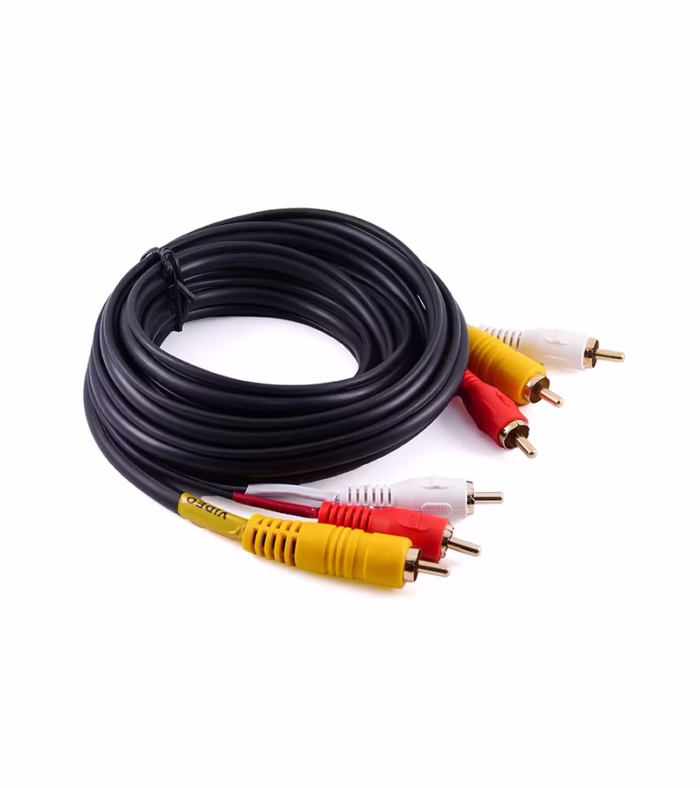 Cable de Video Compuesto RCA y Audio RL de  Metros   Voyz M GHQ Cable RCA x Cable para DVD