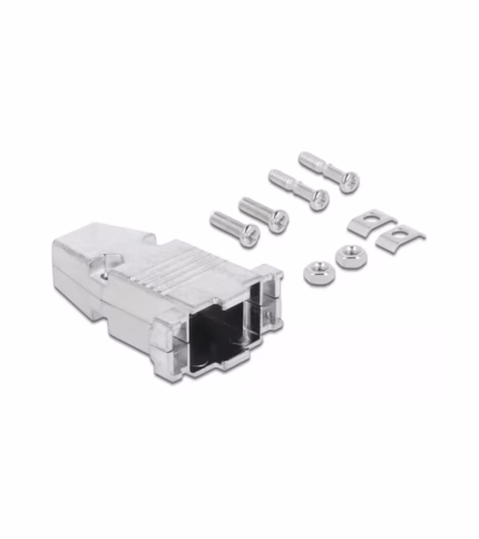 Capucha para Conector de 9 o 15 Pines - Capucha DB15, Carcasa de metal Resistente High Full Max ZZ-CP-DB9-M