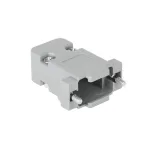 Carcasa Plástica para Conector Serial DB9 o VGA DB15  AD-DB9-15PC