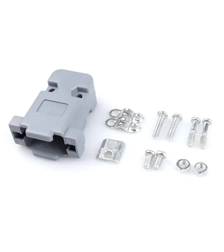 Carcasa Plástica para Conector Serial DB9 o VGA DB15  AD-DB9-15PC